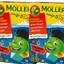 Möller's Omega 3 Kapseln für Kinder, Himbeergeschmack Omega-3, 2x36 Gelee, Möller's