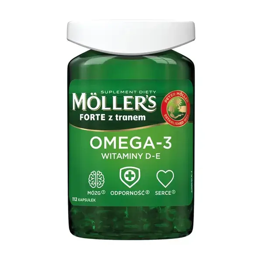 Möller's Fish Oil Forte Omega-3, 2 x 112 capsules