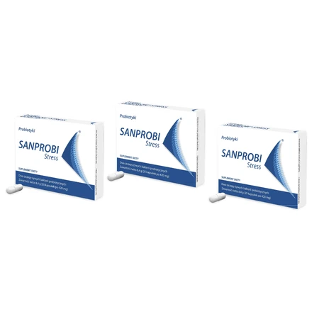 Stress Psychobiotic 3x20 Kapseln, Sanprobi 