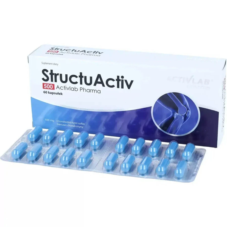 Activlab Pharma StructuActiv 500, 4 x 60 capsules, Unipro