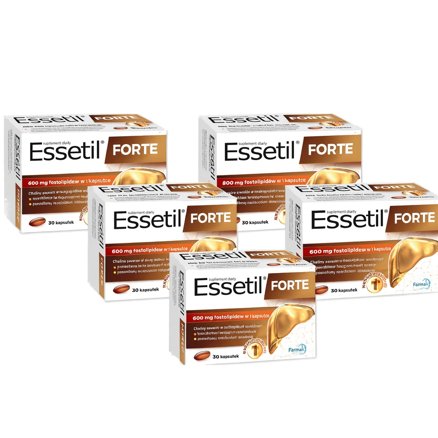 Essetil Forte 600 mg, 5x30 Kapseln