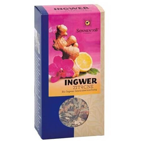 Bio Tee Ingwer mit Zitrone, 80 g, Sonnentor