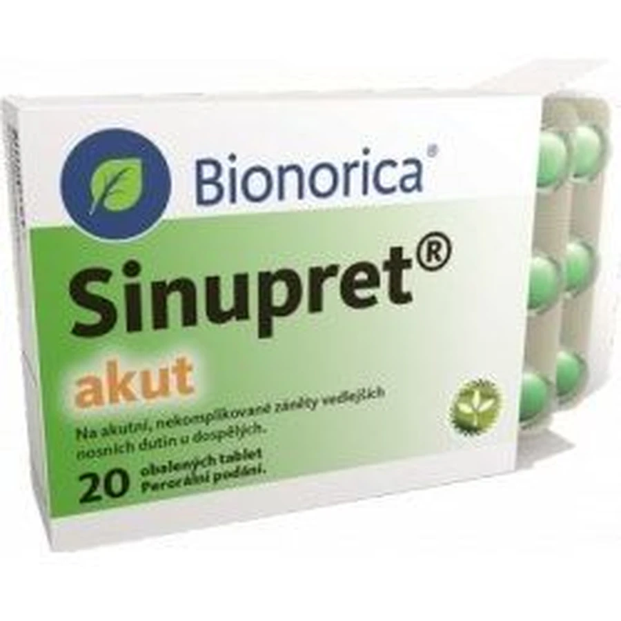 Sinupret Akut 20 comprimidos