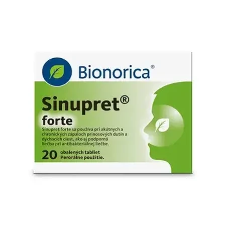 Sinupret forte 20 tabletten