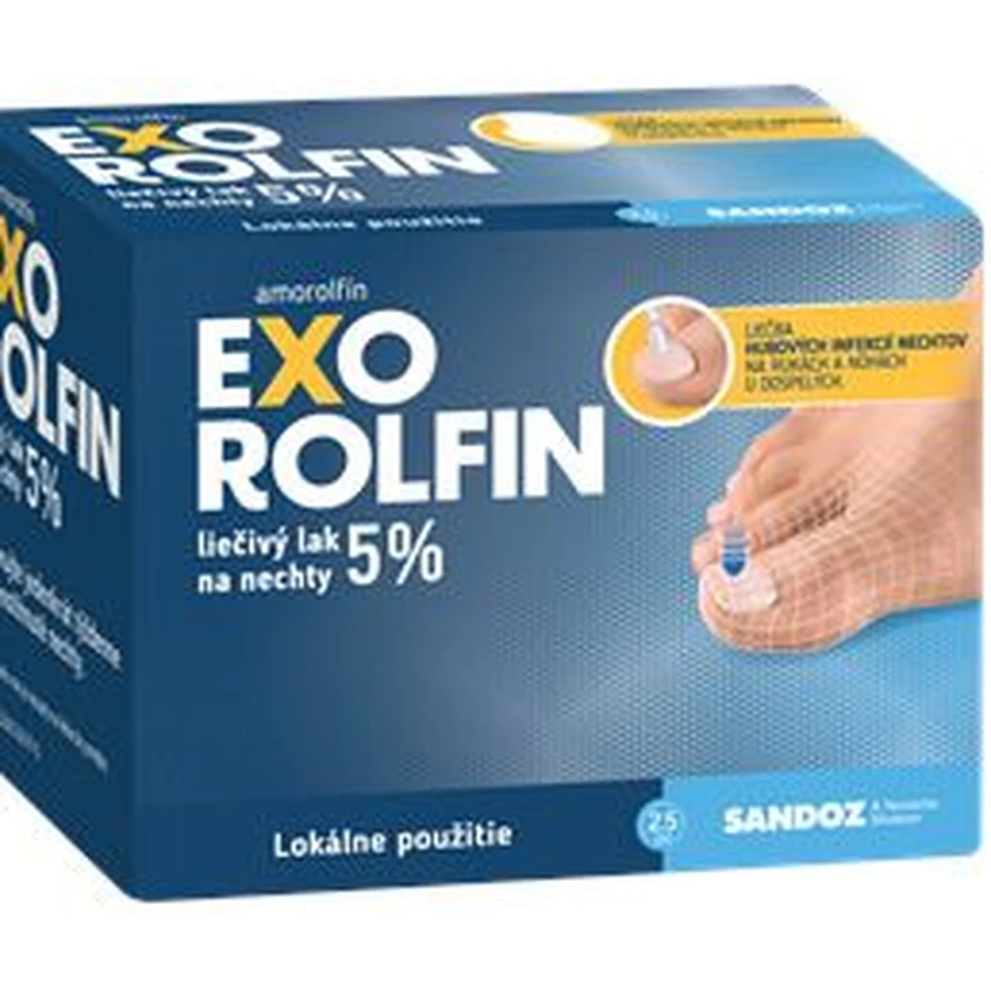 Esmalte de uñas Exorolfin 5% 2,5 ml