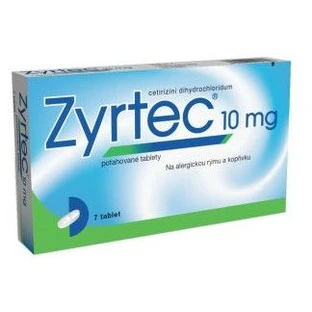 Zyrtec Allergie 10 mg, 7 tabletten