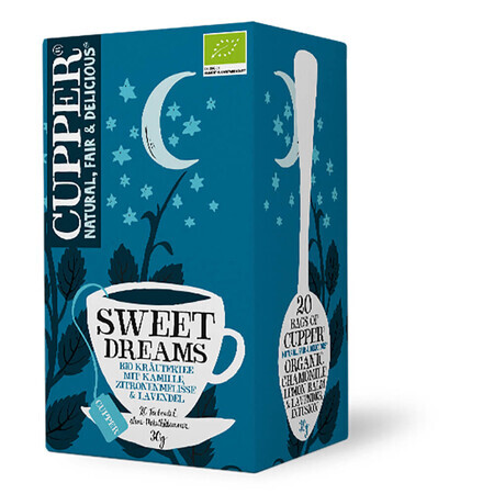 Thé en tasse Sweet Dreams bio, 20 sachets, Allos Hof