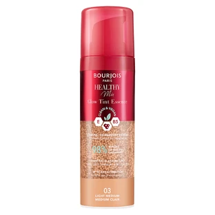 Bourjois Healthy Mix Glow Tint Essence, feuchtigkeitsspendende Essenz zum Ausgleich des Hauttons, 03 light medium, 30 ml