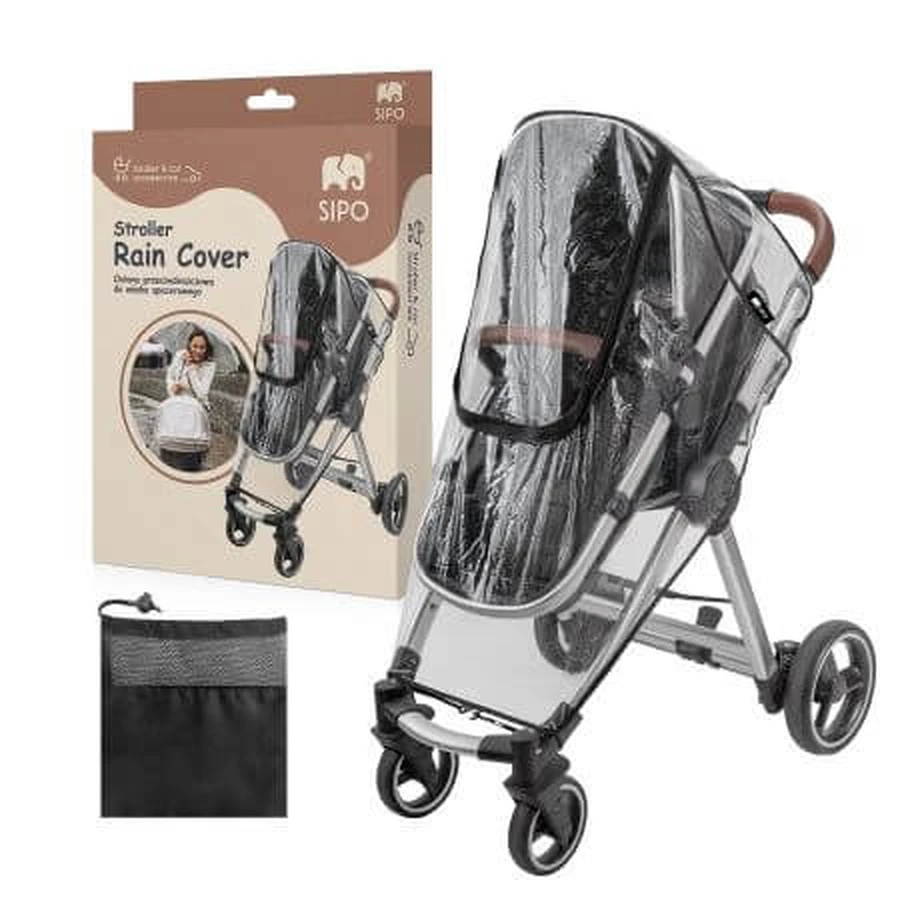 Rain cover for pram, 1 piece, Sipo