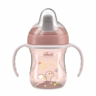 Training bottle, Pink, 6 months+, 200 ml, Chicco