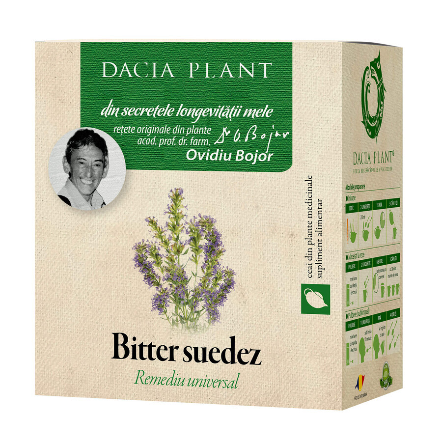 Zweedse Bittere Thee, 50g, Dacia Plant