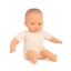 Doll with body Asian Baby Bebelus, 32 cm, Miniland