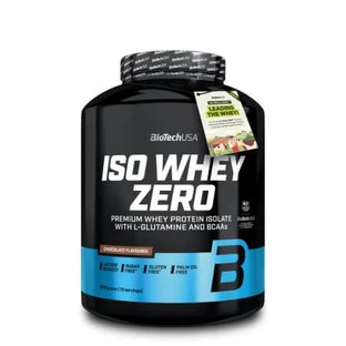 Eiwitpoeder Iso Whey Zero, Chocolade, 1816 g, BioTechUSA