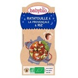 Biologische menupuree Ratatouille a la Provencale, +12maanden, 2X200g, BabyBio