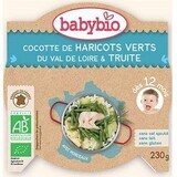 Purée de légumes Pastrav bio, +12 mois, 230 g, Babynat