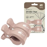 Multifunctional clips for pram, Pink, 2 pieces, Sipo