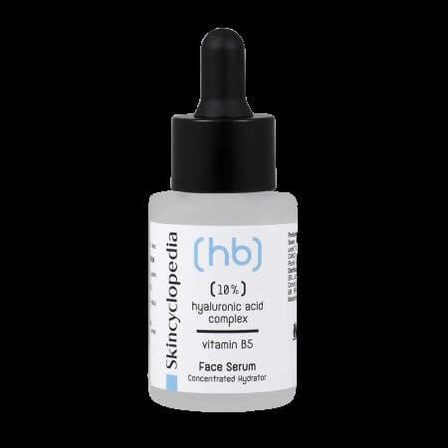 Gezichtsserum met 10% hyaluronzuur en vitamine B5, 30 ml, Skincyclopedia
