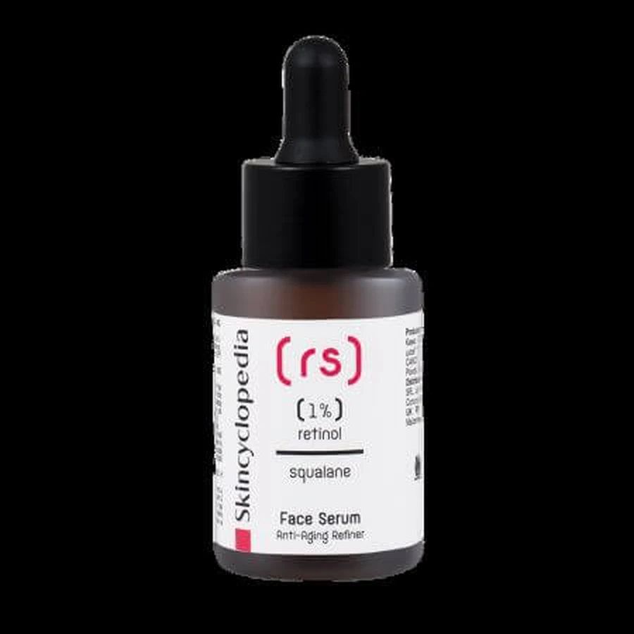 Antirimpelserum voor het gezicht met Retinol 1%, 30 ml, Skincyclopedia