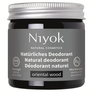 Natuurlijke crème deodorant met oosterse houtgeur, 40 ml, Niyok