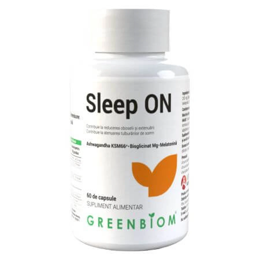 SleepON, 60 Kapseln, Greenbiom