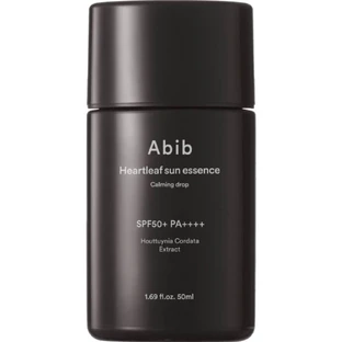 Abib Heartleaf Sun Essence Beruhigender Tropfen SPF50+ Sonnenschutz Gesichtsessenz, 50 ml