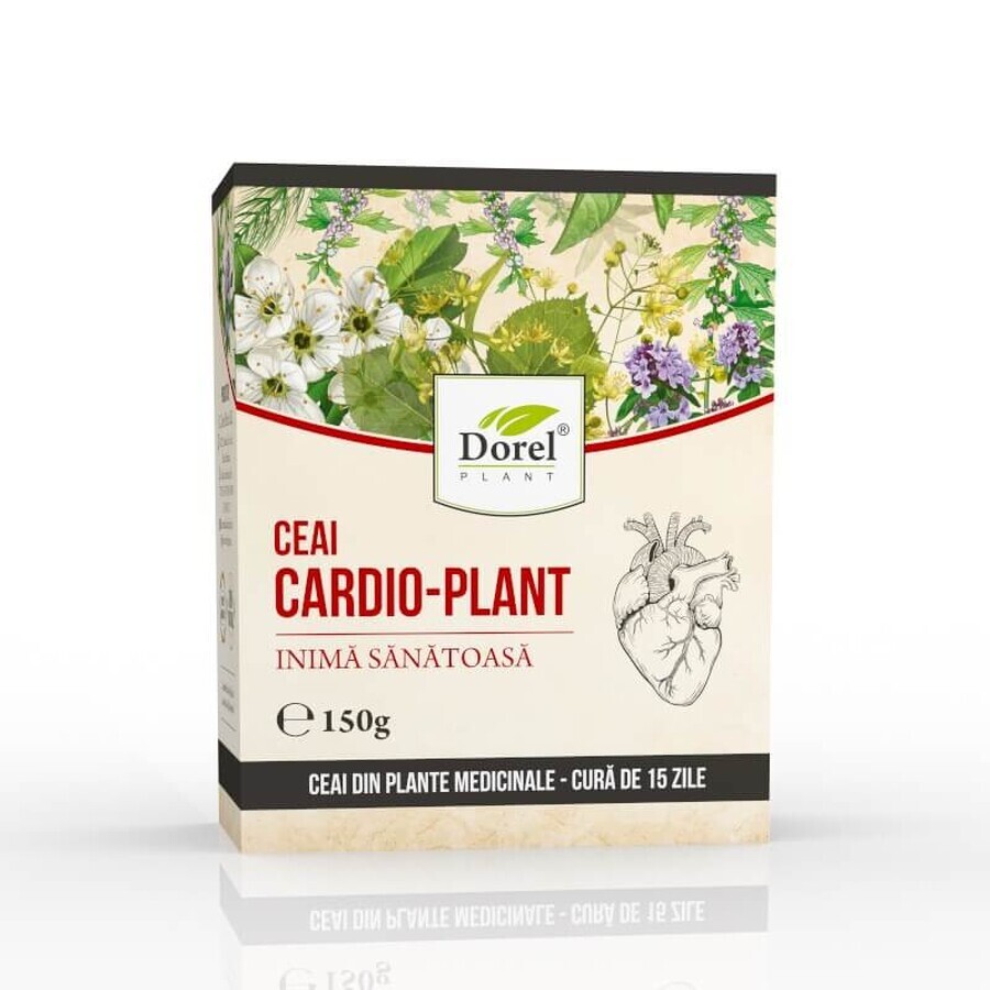 Ceai Cardio-Plant inima sanatoasa, 150 g, Dorel Plant