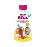 Appelmoes, frambozen en banaan HiPPiS, +12 maanden, 100 g, Hipp