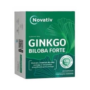 Novativ Ginkgo Biloba Forte, 60 Kapseln
