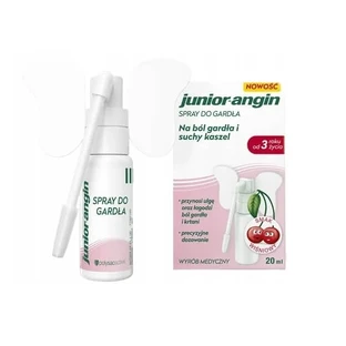 Junior-Angin Keelspray vanaf 3 jaar, 20 ml
