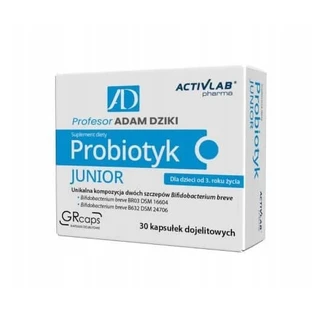 ActivLab Pharma Probiotic Junior Professor Adam Wild, 30 capsules