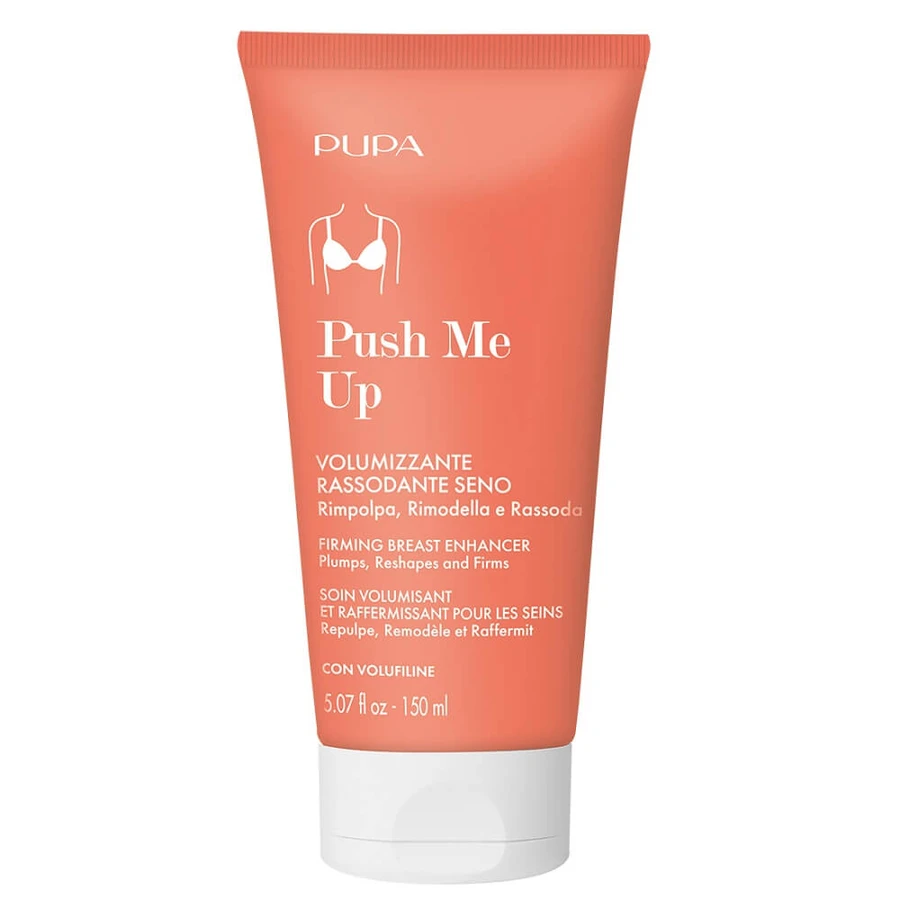 Pupa Milano Push Me Up Ujędrniający krem ​​powiększający biust, 150 ml: ceny i cechy