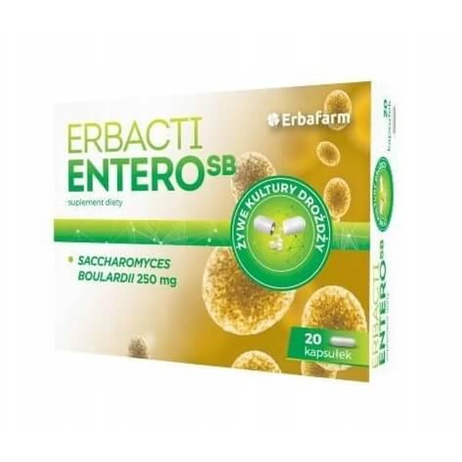 Erbacti Entero Sb, 20 capsules