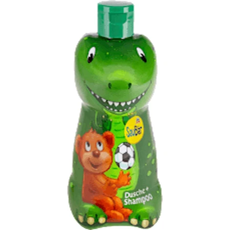 SauBär Dinosaur Shower Gel & Shampoo 400 ml