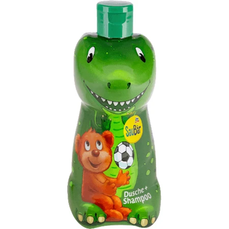 SauBär Dinosaur Shower Gel & Shampoo 400 ml