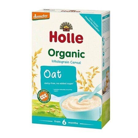 Eco biologische haverpuree, +6 maanden, 250 g, Holle Babyvoeding