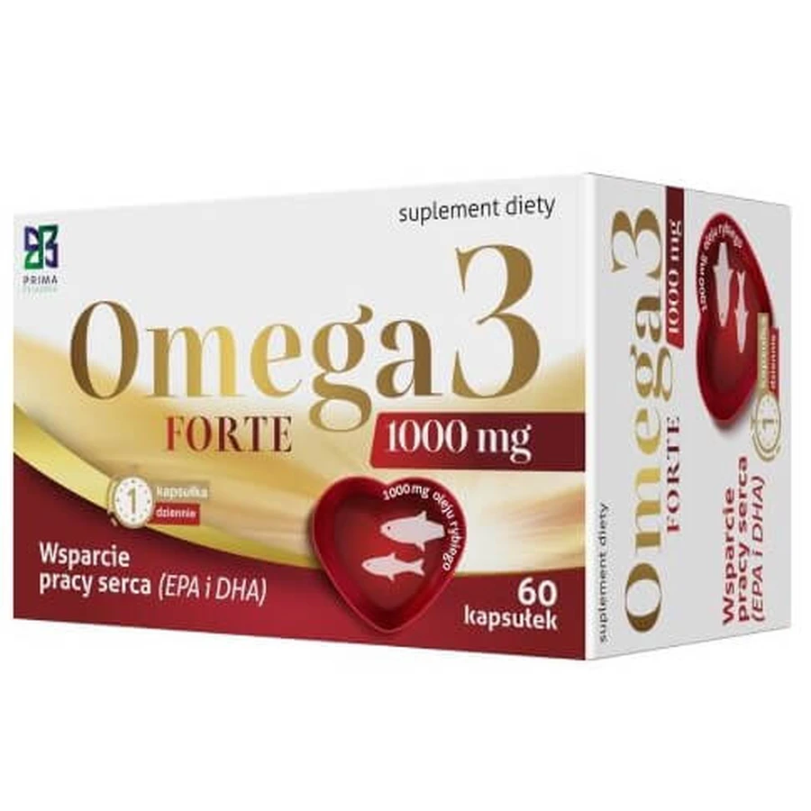 Omega 3 forte 1000, 60 Kapseln