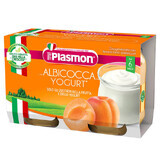 Abrikoos en yoghurt snack, +6 maanden, 2x120 g, Plasmon