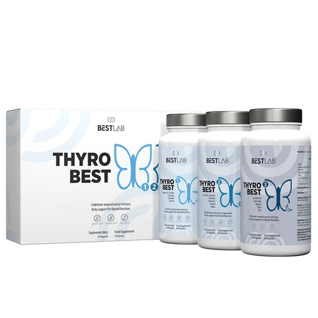 BestLab ThyroBest, Phase I, 60 capsules + Phase II, 30 capsules + Phase III, 60 capsules