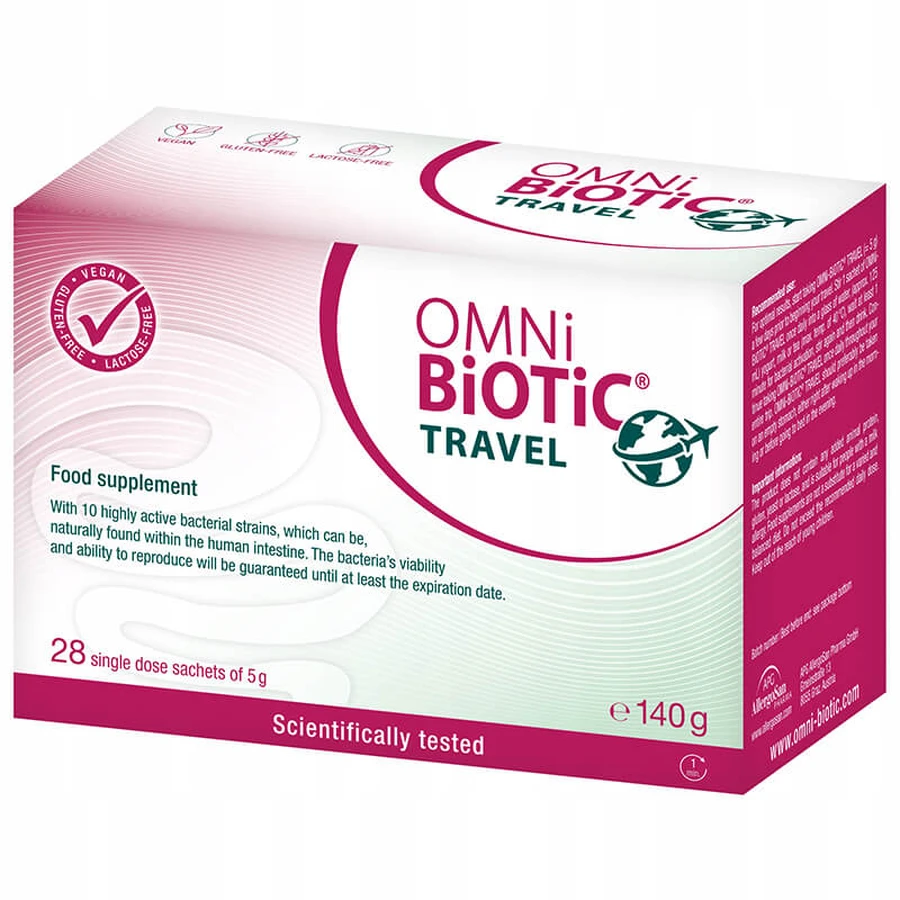 OmniBiotic Travel, poeder, 5 g x 28 sachets