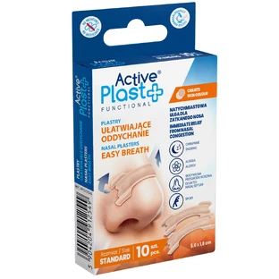 ActivePlast, tiritas transpirables, estándar, 10 unidades