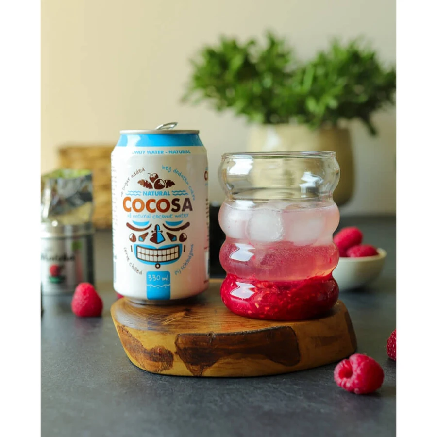 Diet-Food Cocosa Natural Water, acqua di cocco, liscia, 330 ml