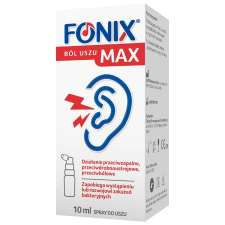 Fonix Earache Max, spray, 10 ml
