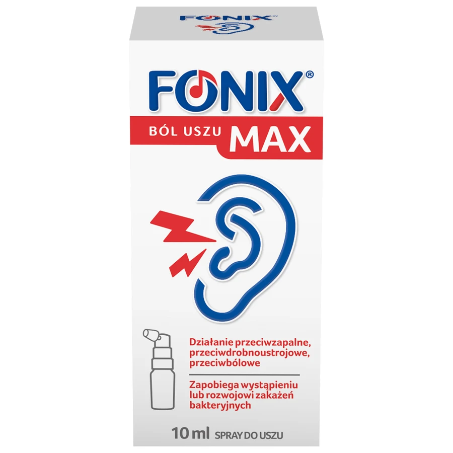 Fonix Earache Max, spray, 10 ml