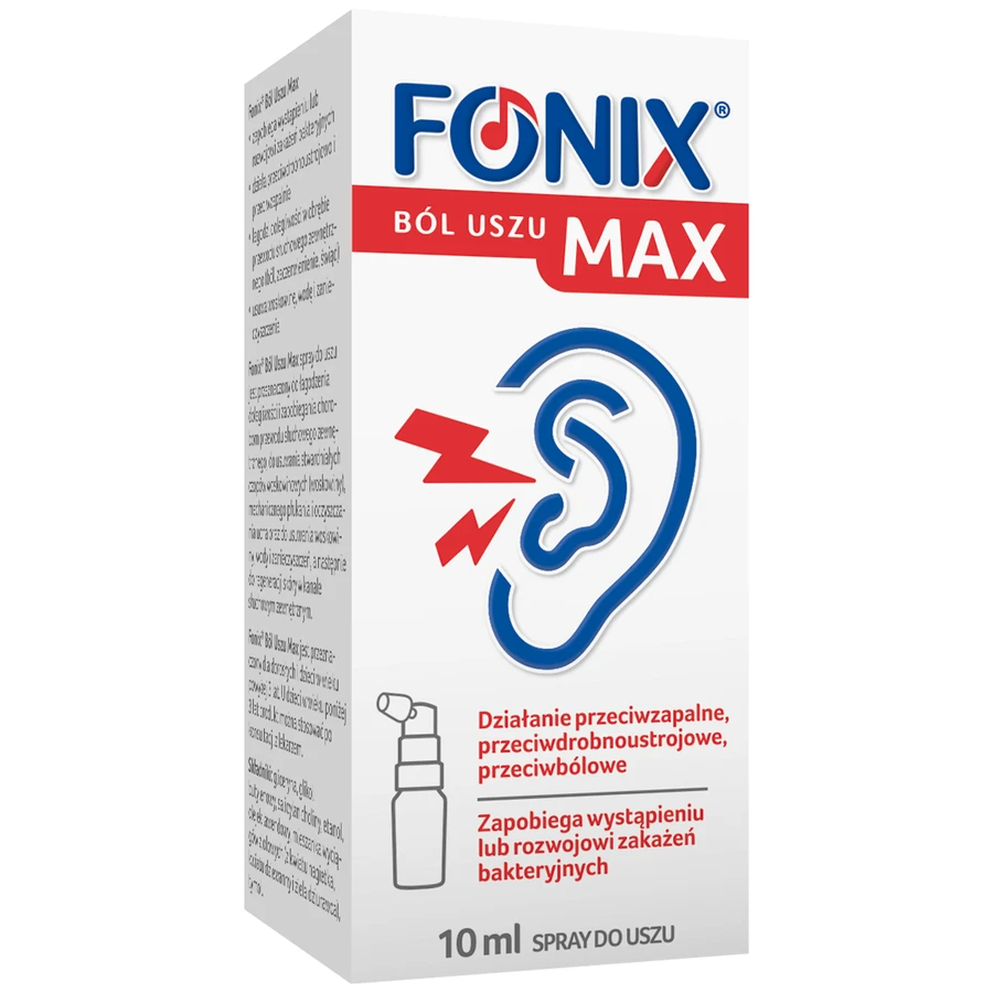 Fonix Earache Max, spray, 10 ml