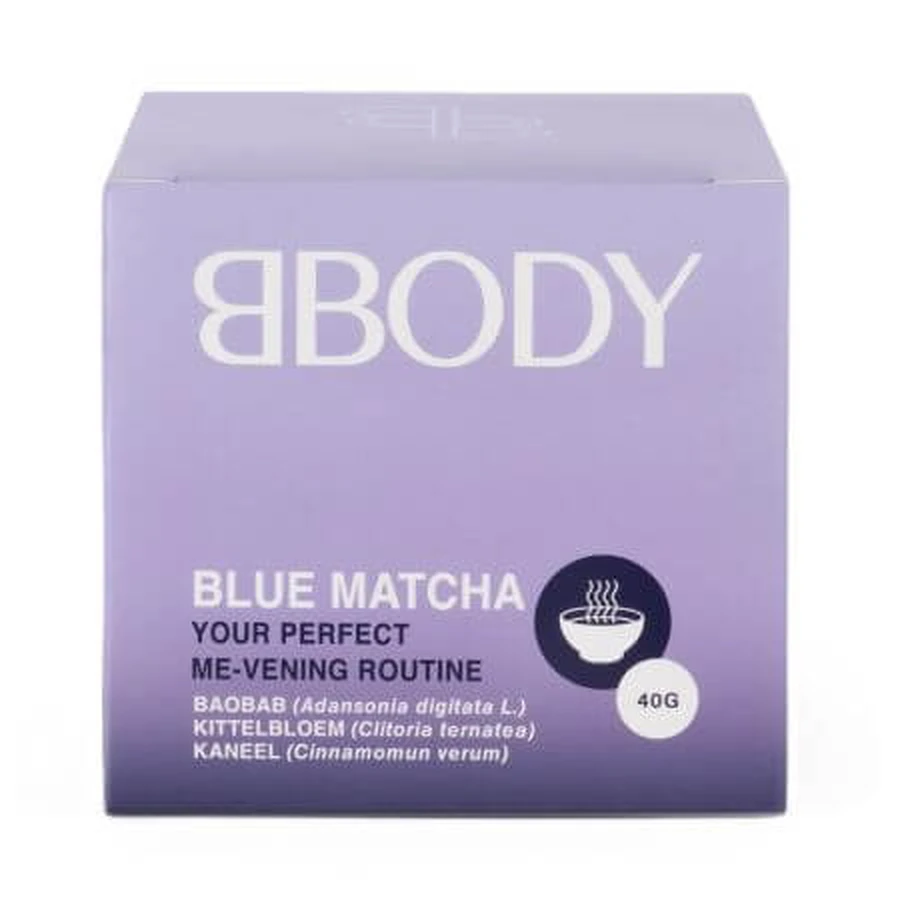 Blauwe Matcha, 40 g, BBody