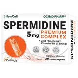 Spermidine, 5 mg, 30 plantaardige capsules, Cosmo Pharm