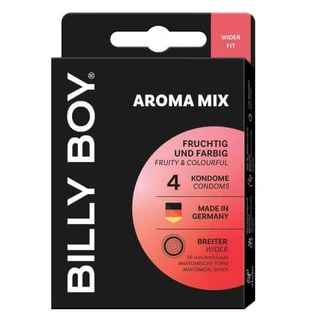 Miscela aromatica prezervativa, 4 pezzi, Billy Boy
