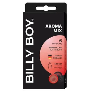 Prezervative Aroma Mix, 6 bucati, Billy Boy