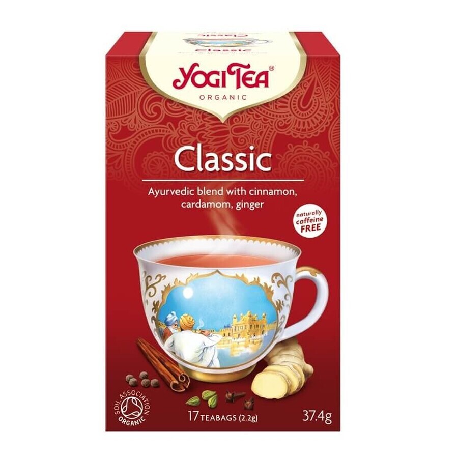 Klassieke thee, 17 zakjes, Yogi Tea