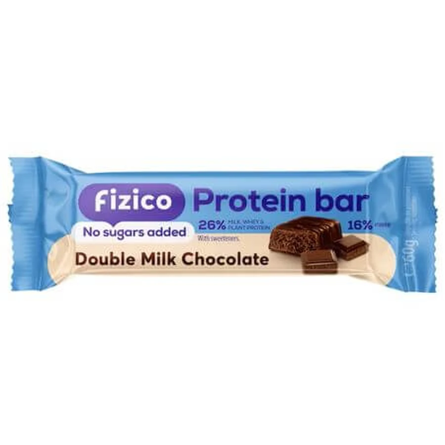 Fizico melkchocolade eiwitreep, 60 g, Sly Nutritia